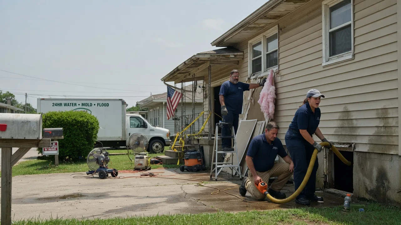 Water Damage Repair in Three Rivers, CA near me